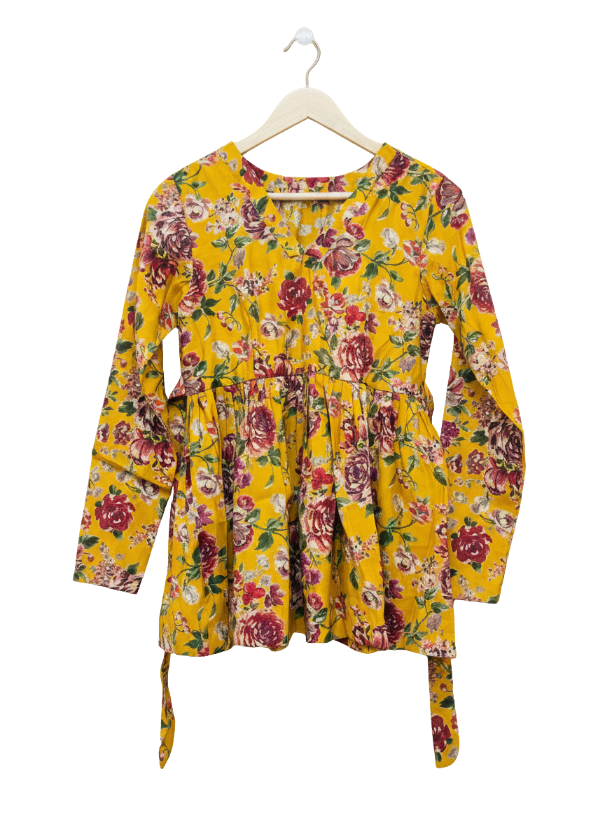 Marigold Muse Peplum Kurti