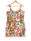 Rangrez Vibrant Ikat Kurtie