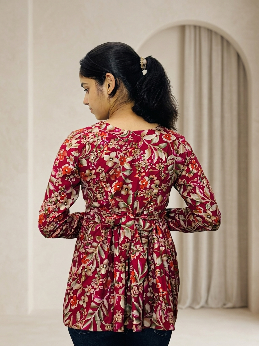 The Mulberry Meadow Kurti