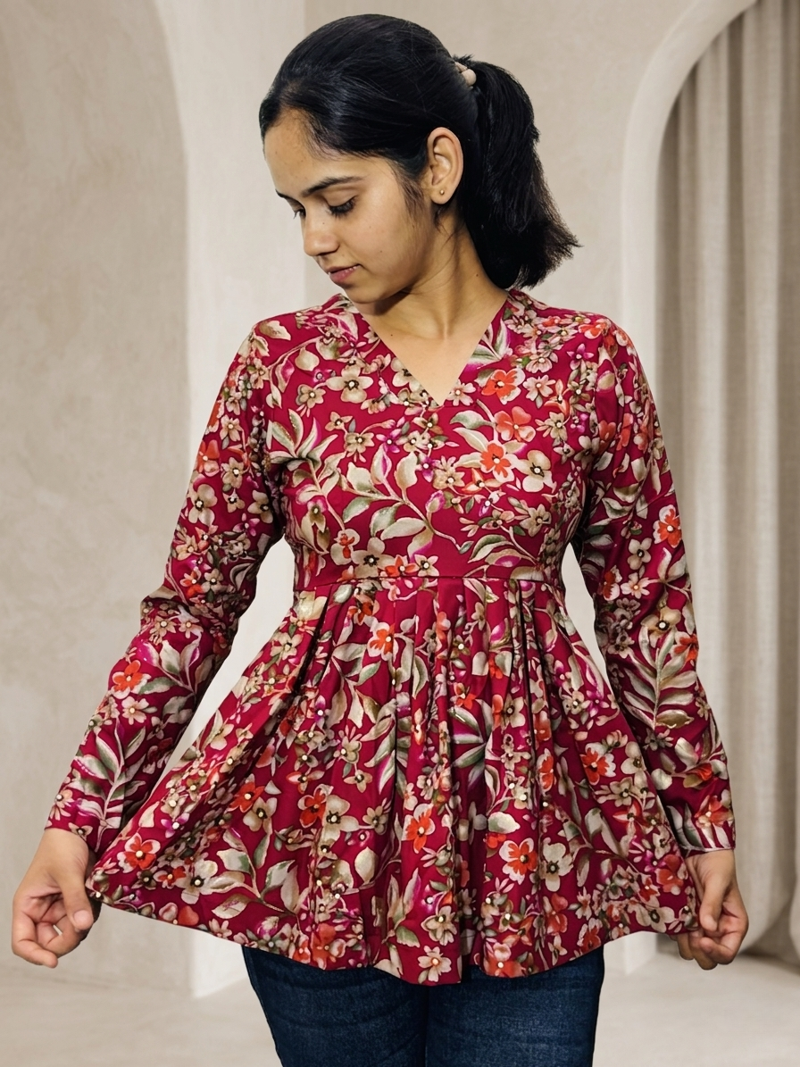 The Mulberry Meadow Kurti