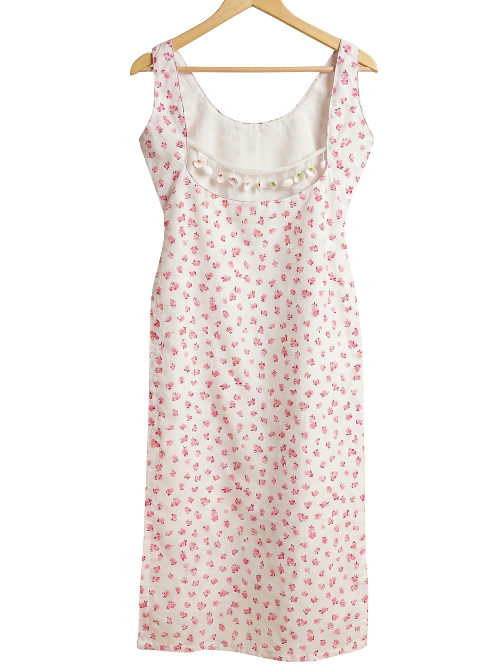 Blush Bloom Sleeveless Kurti