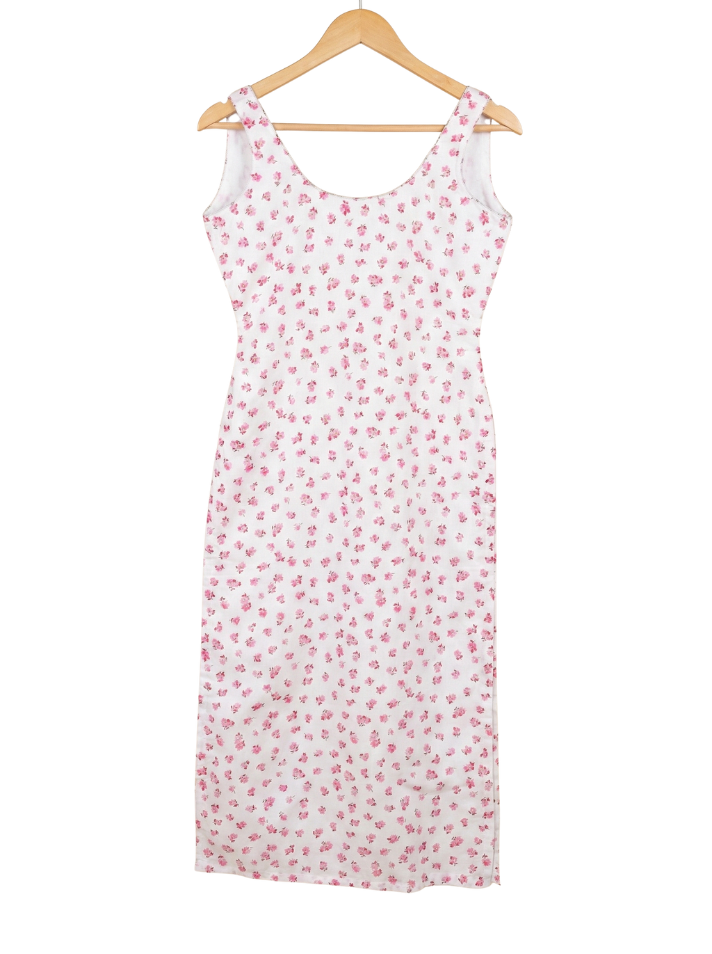 Blush Bloom Sleeveless Kurti