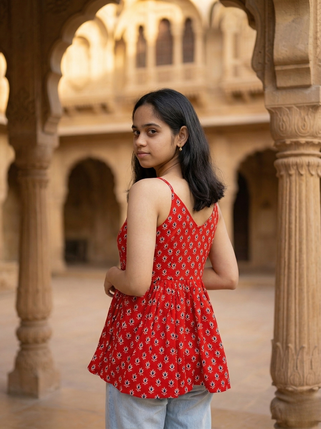 Rajwada Ruby Peplum