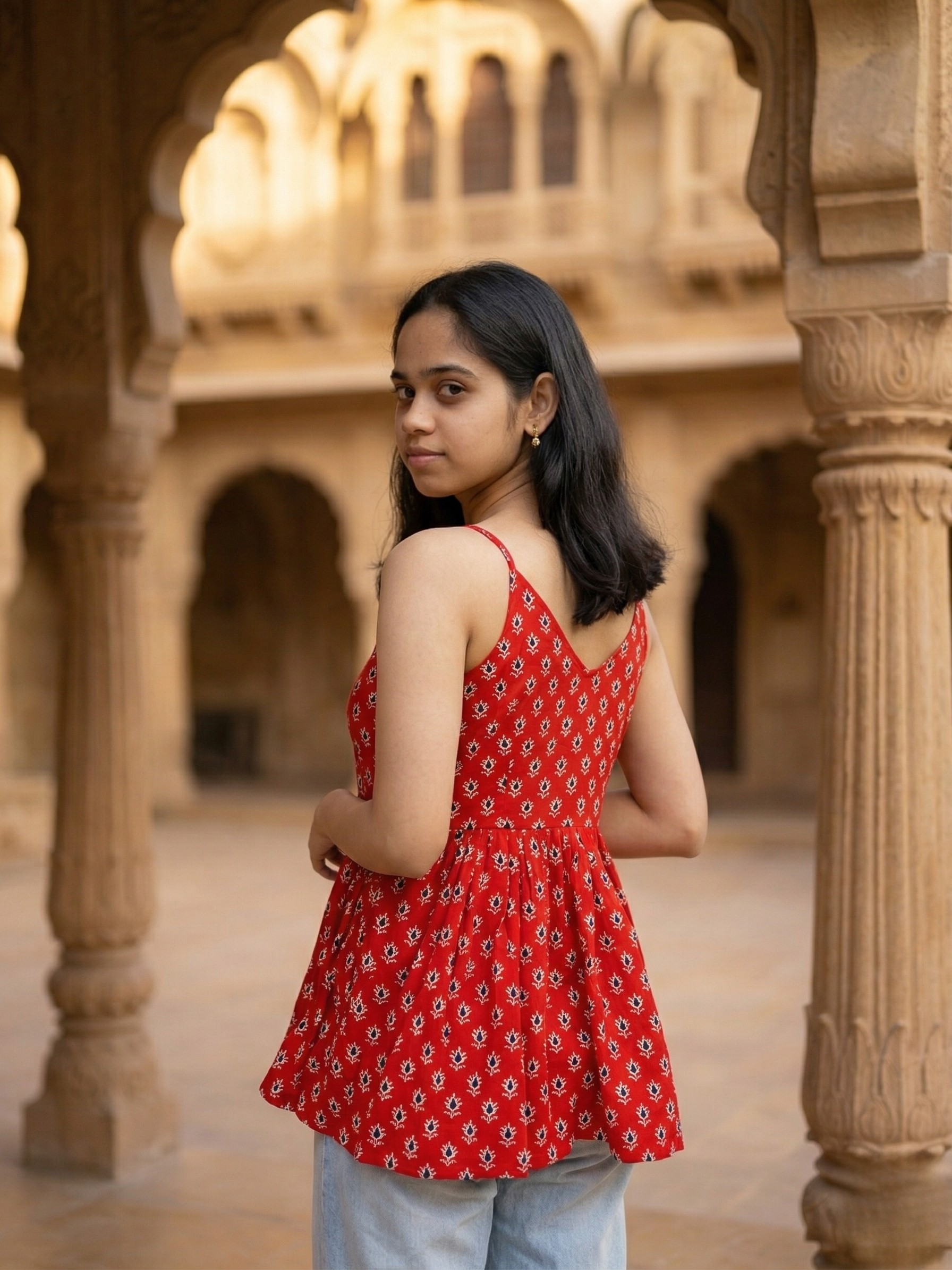 Rajwada Ruby Peplum