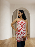 Red Blossom Kurti