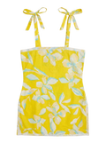 Yellow Sunshine Tie-Strap Kurti